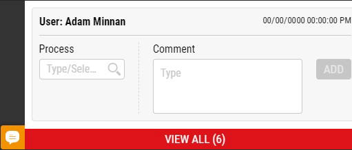Adding/Viewing Process Comments