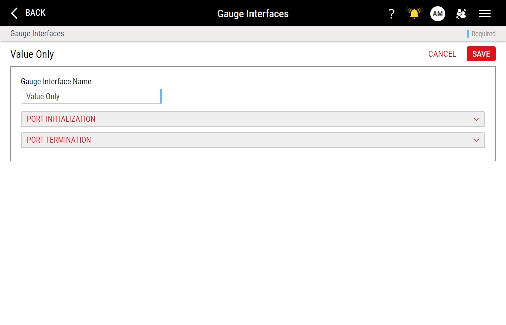 Editing Gauge Interfaces